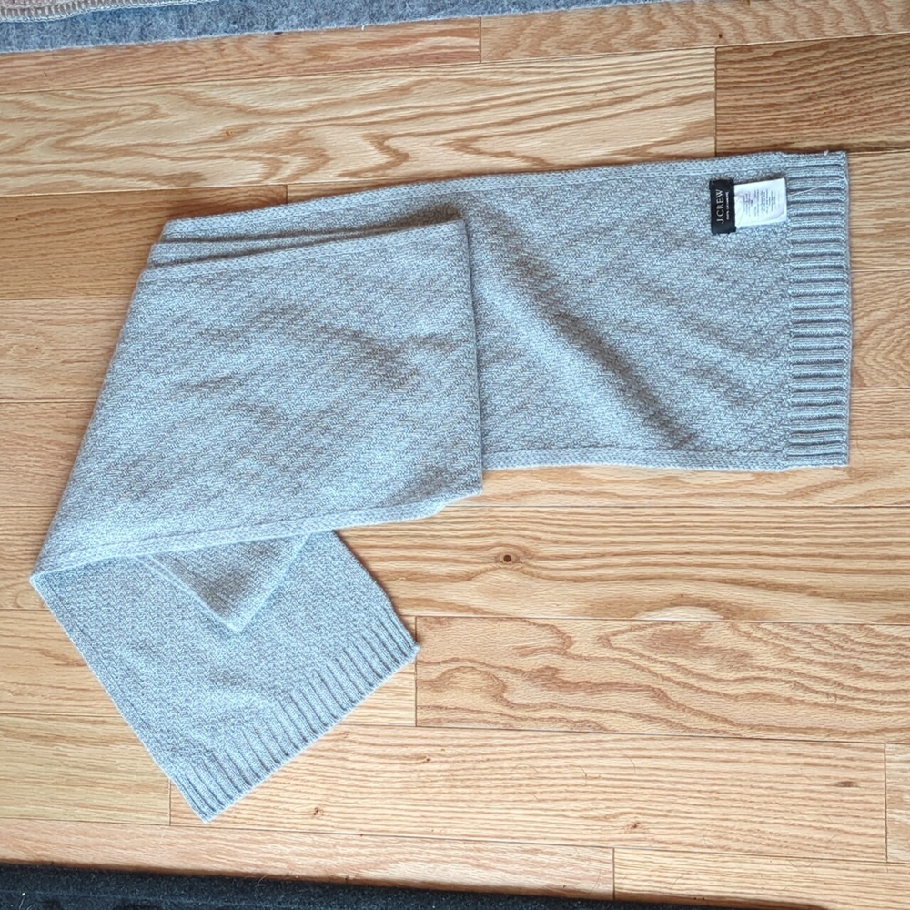 JCrew 100% Cashmere Scarf NWOT